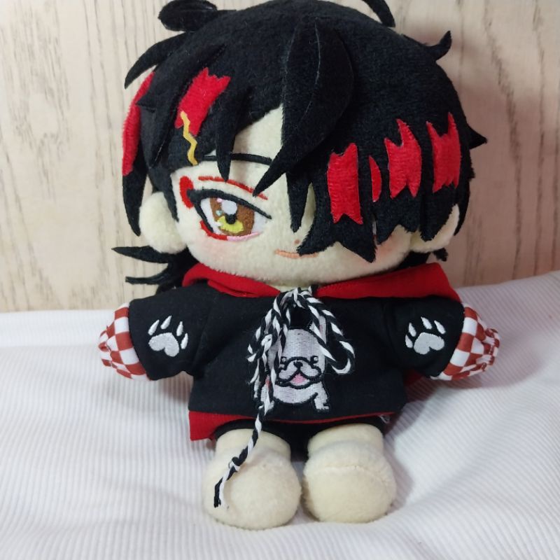 (Free Ongkir) 20cm Doll Vox Akuma Vtuber Luxiem Nijisanji Limited Tanpa Baju