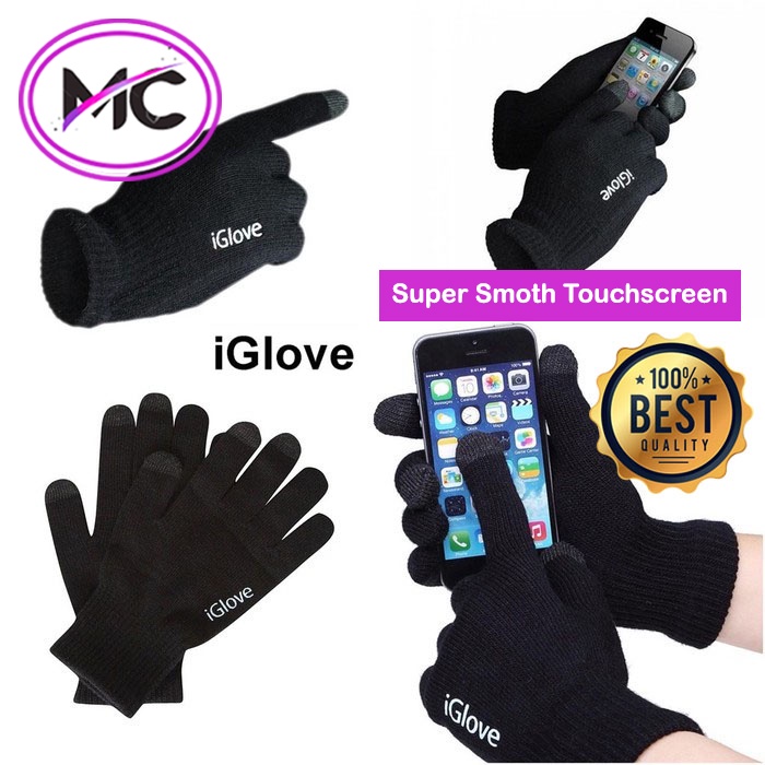 Sarung Tangan Motor Touchscreen iGlove Touch Screen Aksesoris Handphone HP I Glove Layar Sentuh