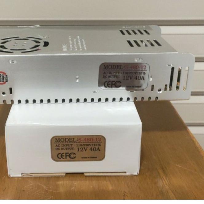 ۩ Power Supply 12V 40A ✫