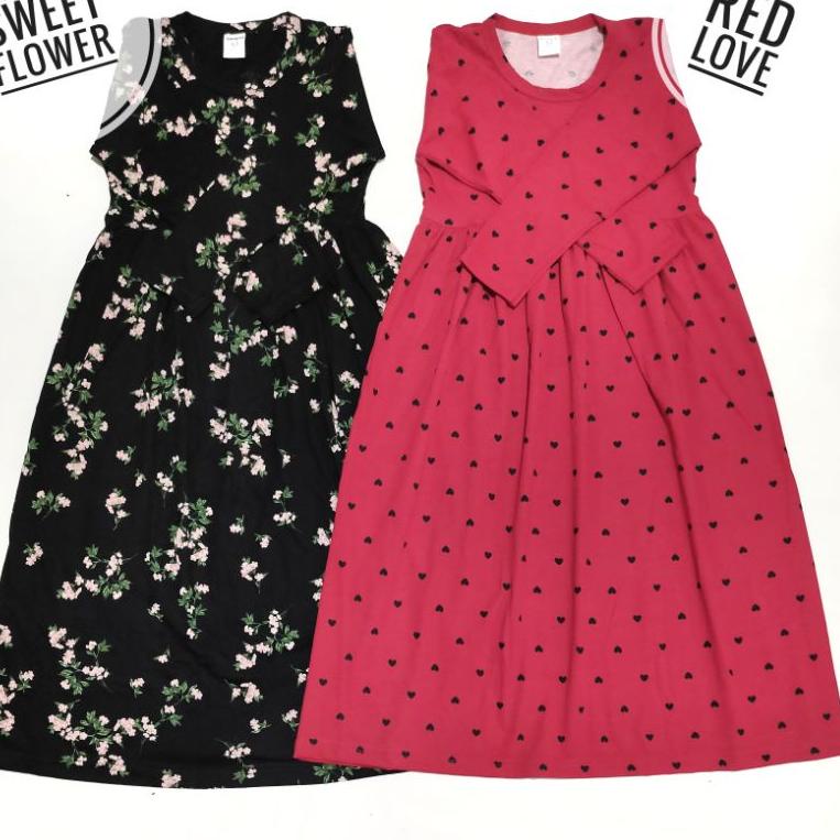 READY Gamis Anak Bahan Kaos part 2 / Longdress anak kaos / Gamis anak kaos / baju muslim anak peremp