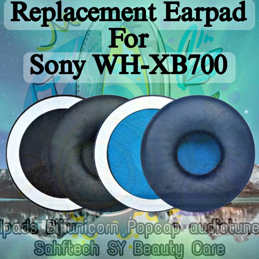 Sepasang Earpad Sony WH-XB700 / Pad Sony WHXB700 WHXB WH XB700 XB 700