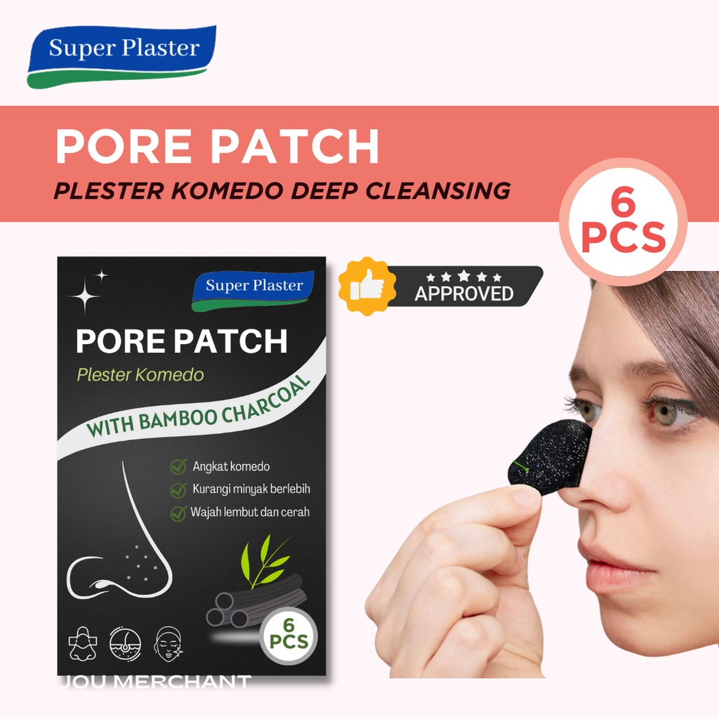 Plester Komedo Patch - Blackhead Strip - Pore Pack Komedo Hilang Komedo dan Minyak