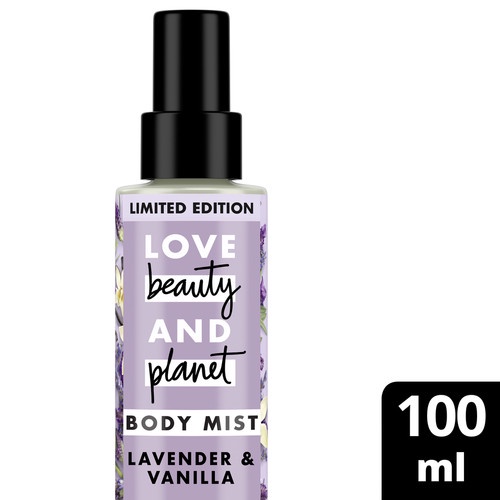 Love Beauty &amp; Planet Body Mist Fragrance Lavender &amp; Vanilla 100ML