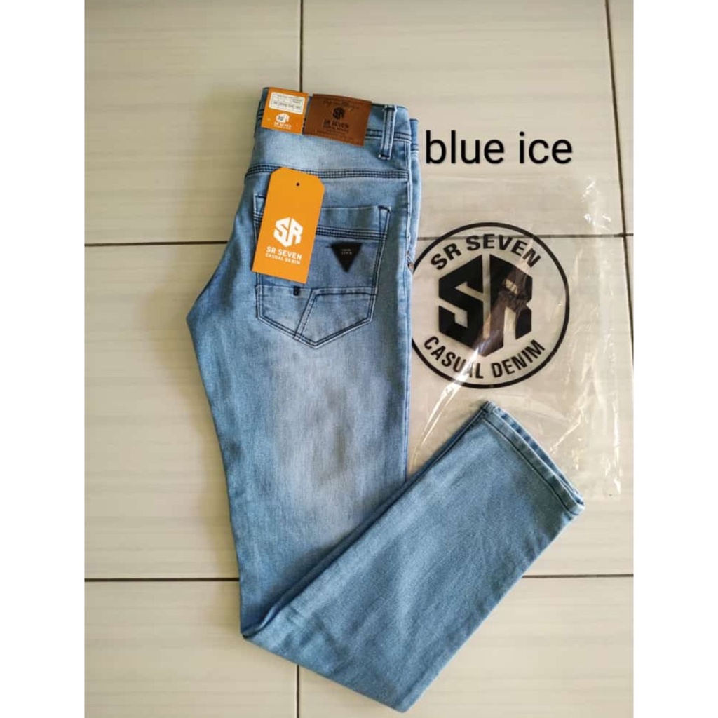 [ COD ] Celana Panjang Pria Jeans Slimfit Melar Size 27-38 Bahan Jeans Premium / Celana Jeans Pria