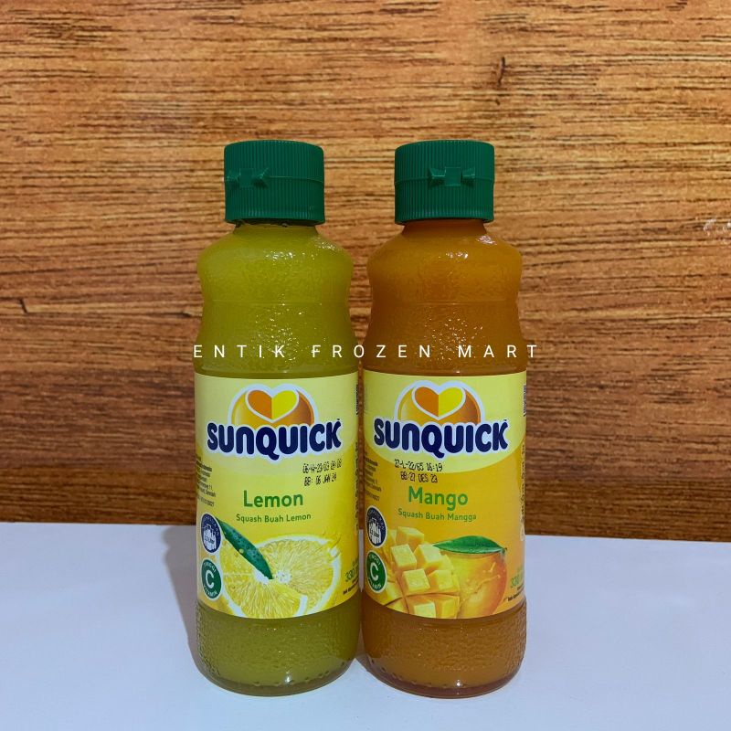 

Sunquick Squash Buah Lemon | Mango 330ml