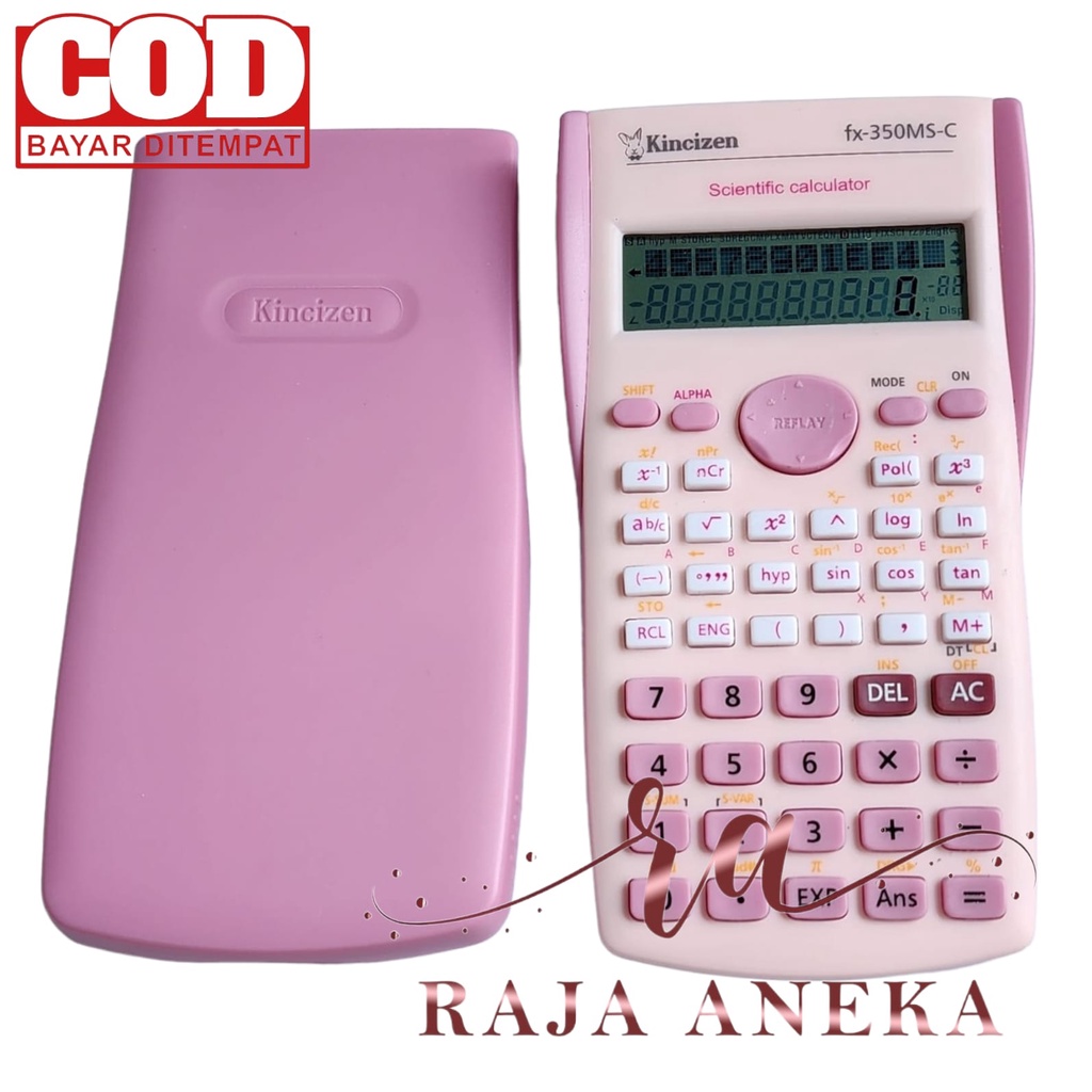 

Adn KALKULATOR SCIENTIFIE RUMUS CT-350MS Office Stationary Kantor KINCIZEN FX 350MS WARNA 350 C UNGU