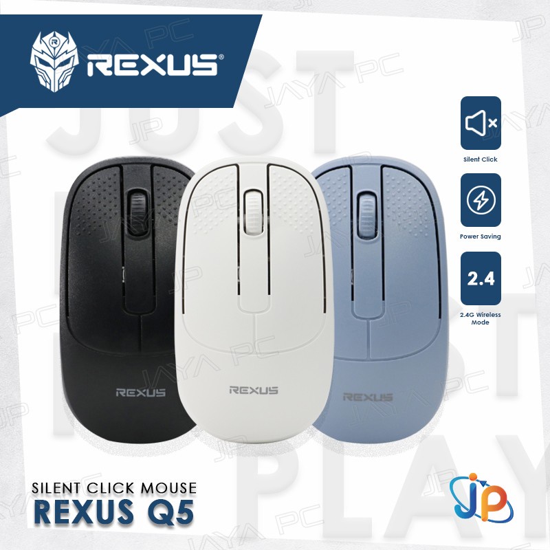 Mouse Rexus Q5 Office Wireless - Silent Click Mouse