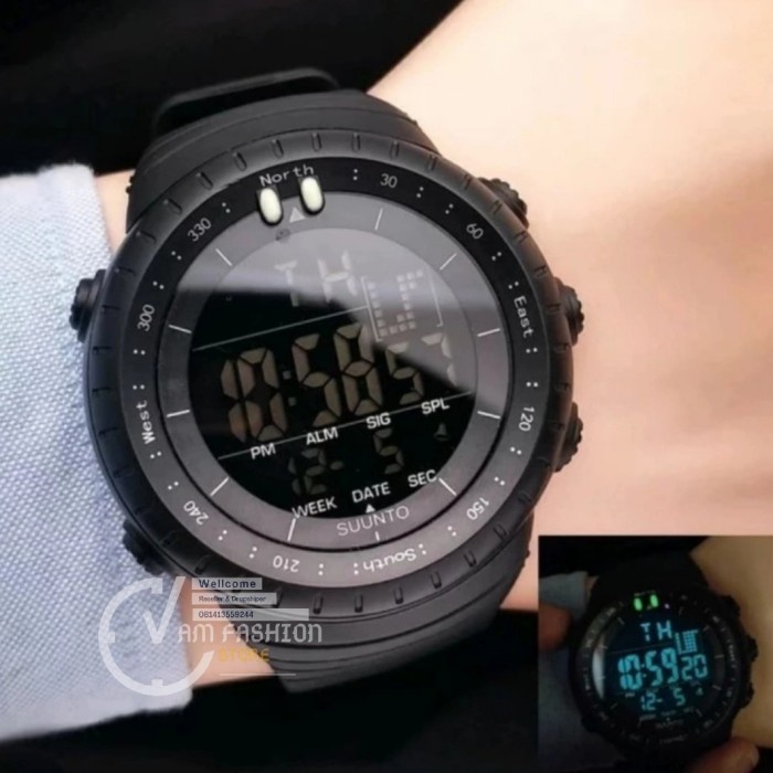jam tangan pria Jam Tangan Pria Suunto Sunto Core Rubber Digital - warna 1(S9A1) terlaris bisa cod jam tangan pria original jam tangan pria digital anti air jam tangan pria original jam tangan pria J2O9 gratis ongkir promo jam tangan pria keren jam tangan