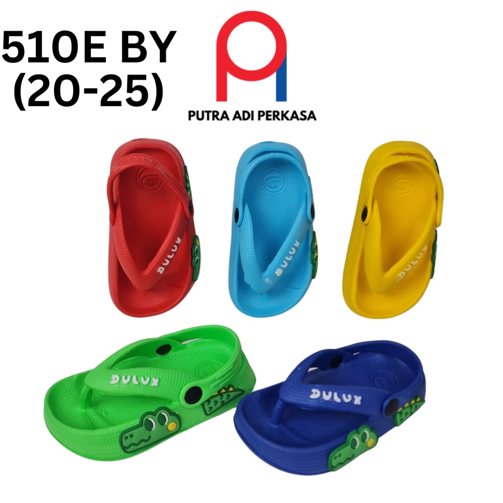 Sandal anak laki Model Japit NEW Crocodile Buaya Lucu DULUX 510E BY