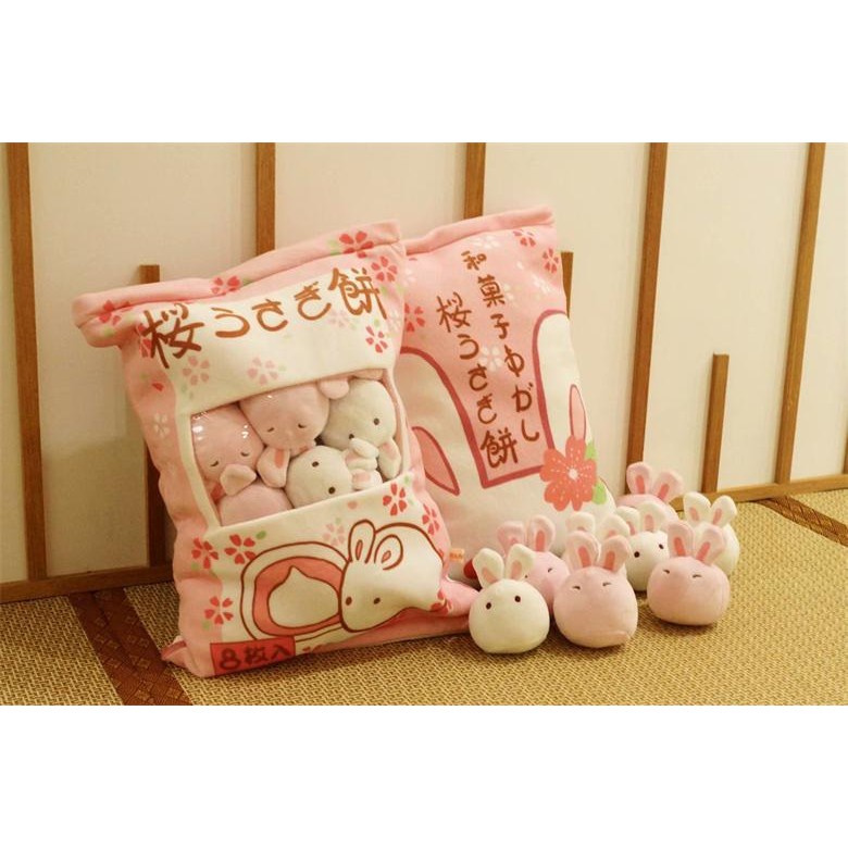 Bantal Pudding Boneka Snack Impor