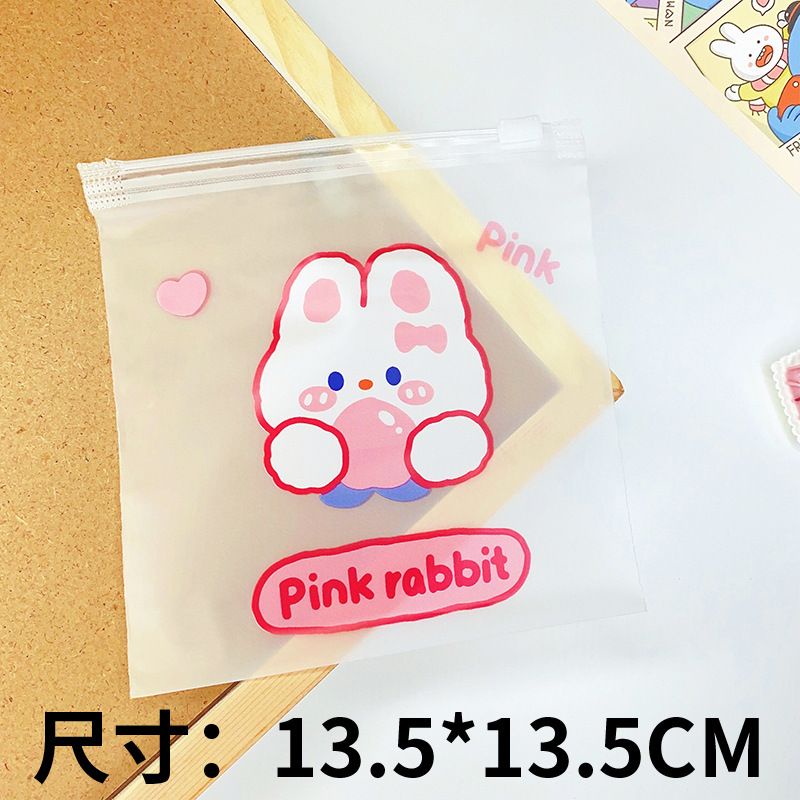 ZIPPER POUCH SERBAGUNA ÌNS KAWAII AESTHETIC/ZIPLOCK STRORAGE 13.5CM