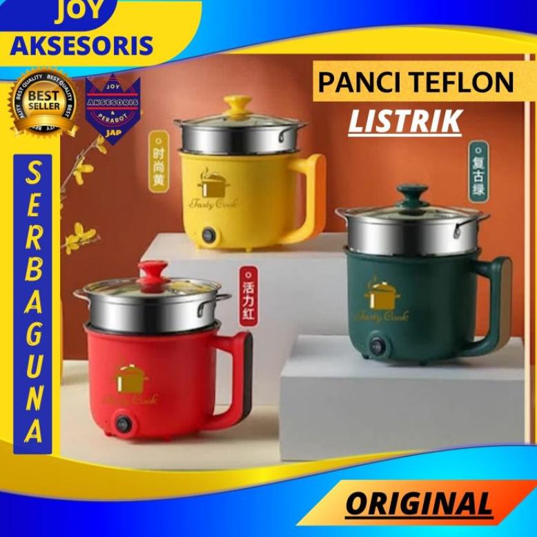 PANCI TEFLON LISTRIK ELEKTRIK TEMPAT MASAK KOREA SERBAGUNA MULTIFUNGSI PORTABLE INDUKSI MINI KECIL T