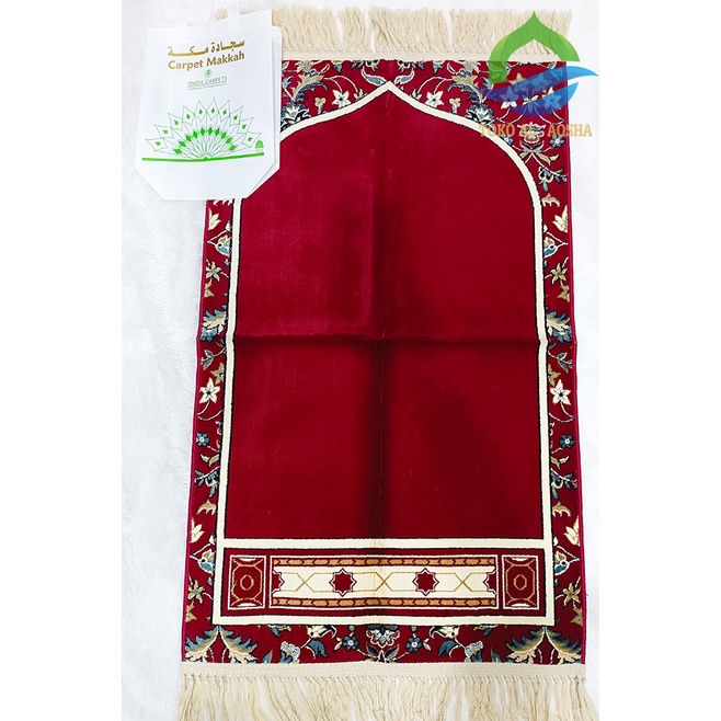 Sajadah Al Rawdah Imam Makkah Merah - Original