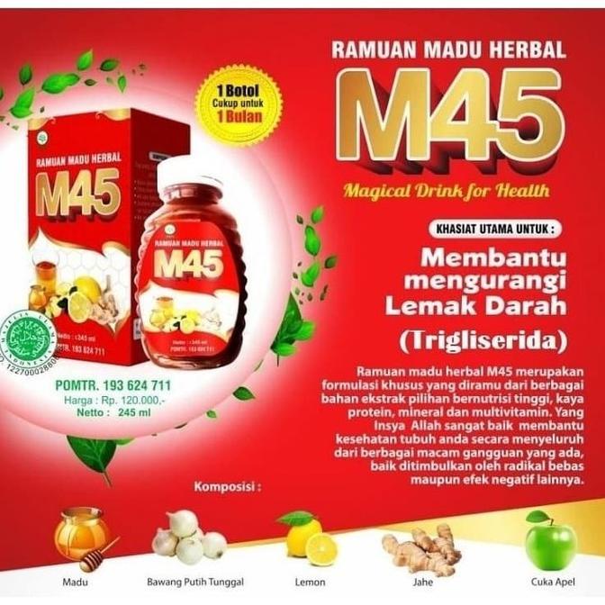 

Madu 45 Herbal Terapi Jantung Kolesterol Darah Tinggi Diabetes MURAH gon01