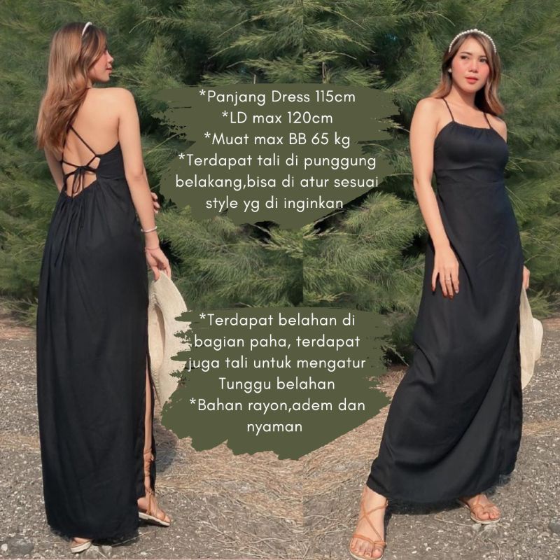 Long Dress Dres Panjang Bodycon Dress Dress Press Body Dress Maroon Dress Merah Dress Merah Maroon D