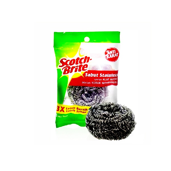 SCOTCH BRITE SABUT STAINLESS 25GR ID-SS XL - SPONS