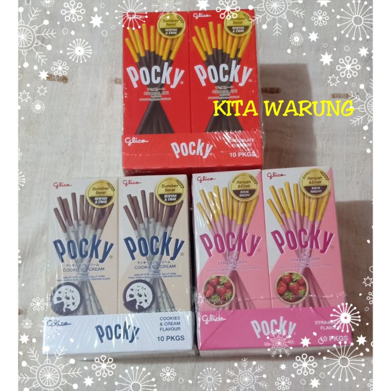 

Aneka snack, jajan anak,bekal Sekolah untuk Ulang tahun Pocky 4.000 /pkgs