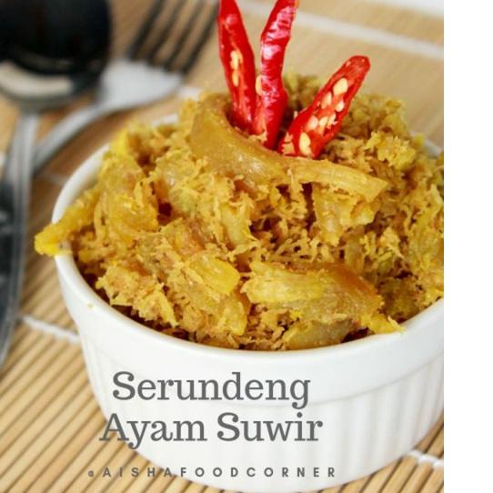 

➬ SERUNDENG AYAM SUWIR, AYAM POTONG 1EKOR DLL ☈