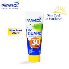 Parasol UV Guard Moisturizing Sunscreen Lotion SPF 30 PA++ Water Resistant