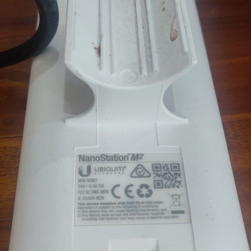 Ubiquity Nano Station M2 (NS-M2) Bekas + POE Adaptor
