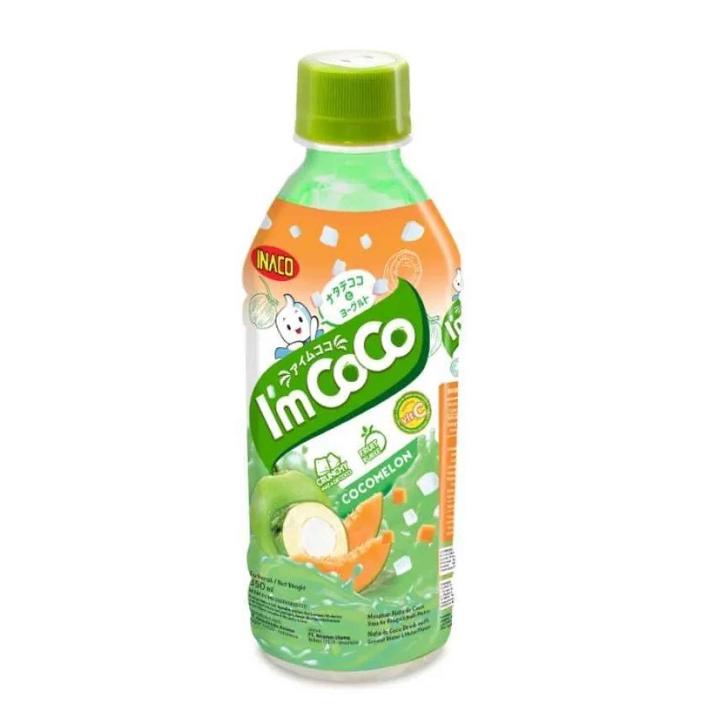 INACO I'm Coco/ Minuman Nata De Coco/ Minuman Aneka Buah/350ml