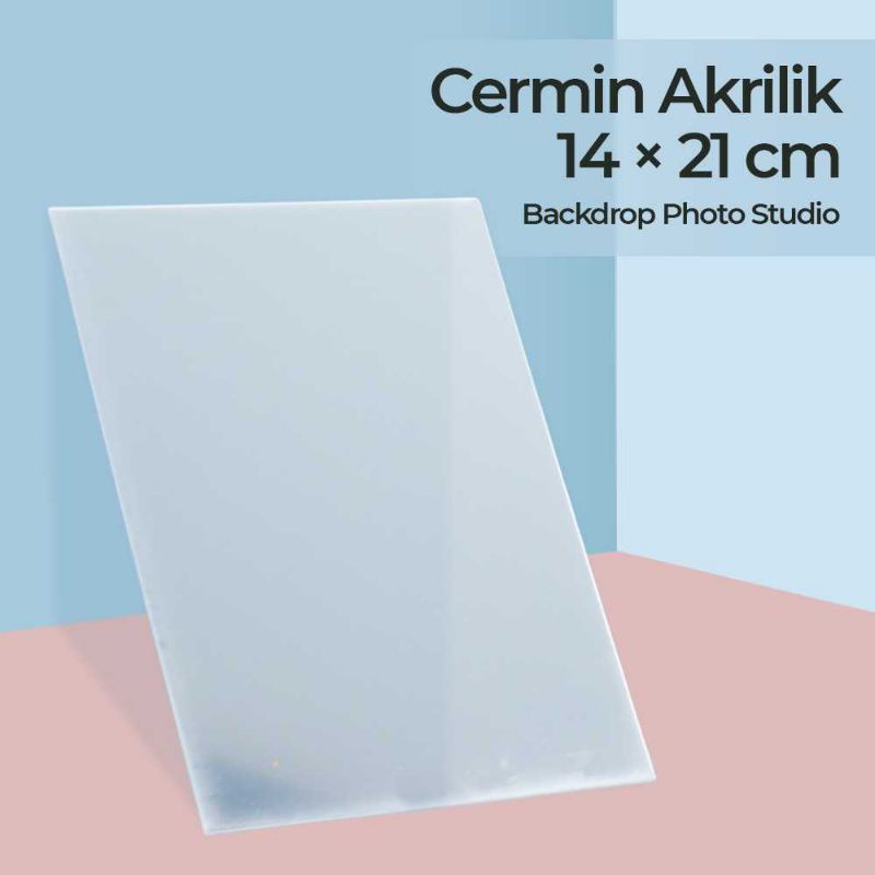 OLEVO Cermin Akrilik Backdrop Photo Studio Rectangle - RC14