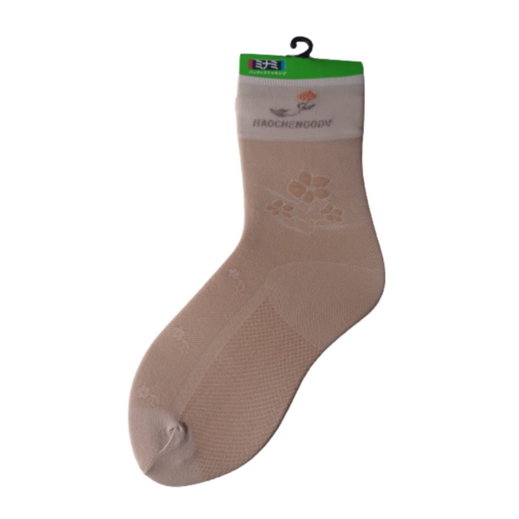 KAUS KAKI BAHAN STOCKING KAUS KAKI POLOS PENDEK 3/4 DEWASA DAN REMAJA , WANITA