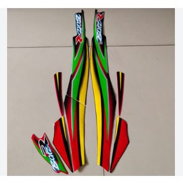 STRIPING STIKER BLITZ R HITAM MERAH
