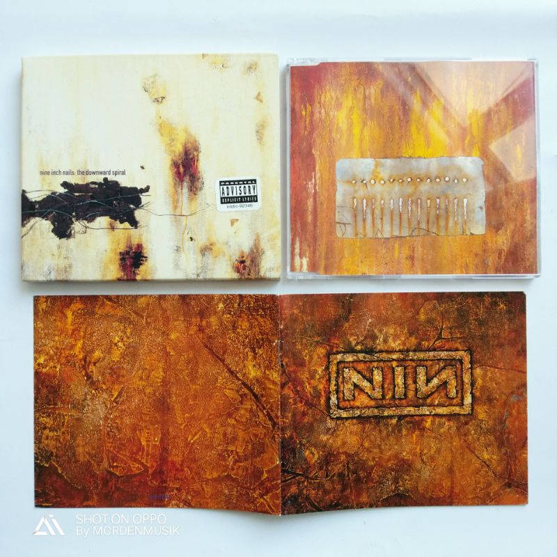 CD Nine Inch Nails NIN album The Downward Spiral