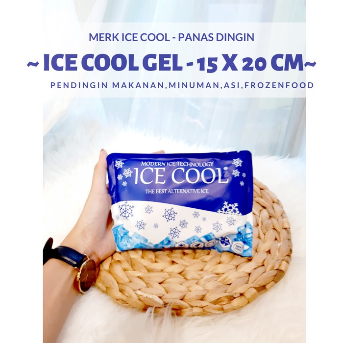 *$*$*$*$] Gel Pendingin Air Cooler Es gel Beku Jel Pendingin Es 15 x 20 cm