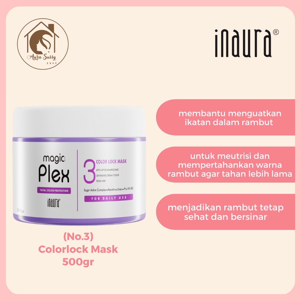 INAURA MAGIA PLEX STEP 3 (MASKER) SERIES COLOR 500 ML @MJ