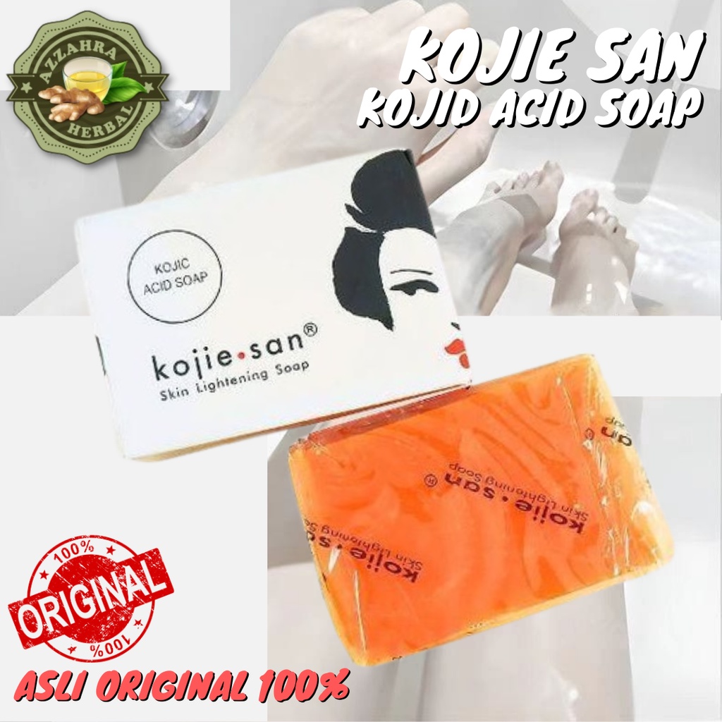 Kojie San Kojid Acid Soap 65 gr 𝐎𝐑𝐈𝐆𝐈𝐍𝐀𝐋 Sabun Badan PREMIUM / Whitening Skin Lightening