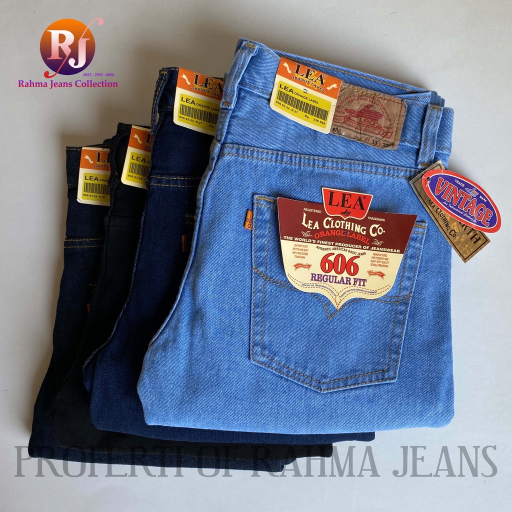 Celana Jeans Pria Lea Original 606