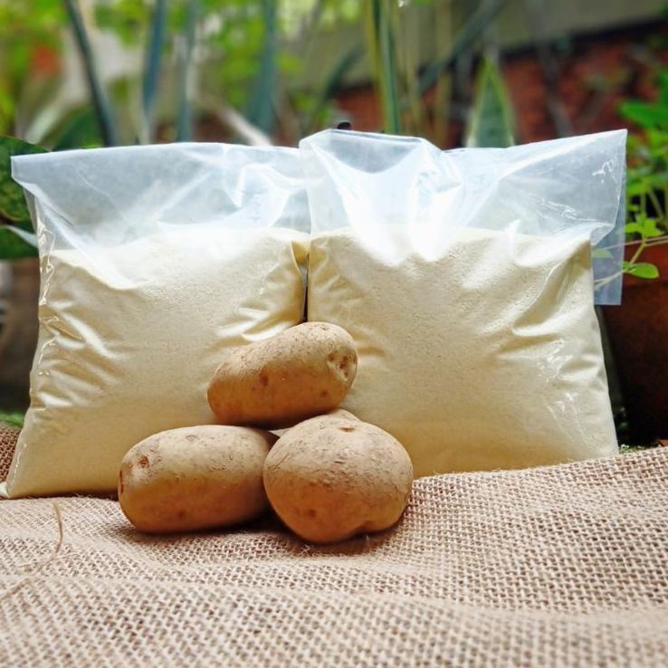 

☻ Tepung Kentang Flakes Emsland Halal Dari Jerman 1 kg / 1000 gram Long Potato ❀