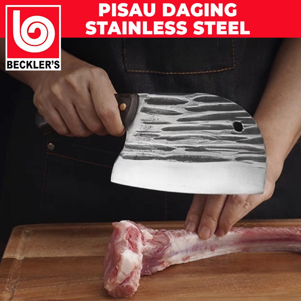 Pisau Daging Pisau Koki Proffesional / Daging Super Tajam Jepang Tidak Berkarat / Super Knife Stainless Steel