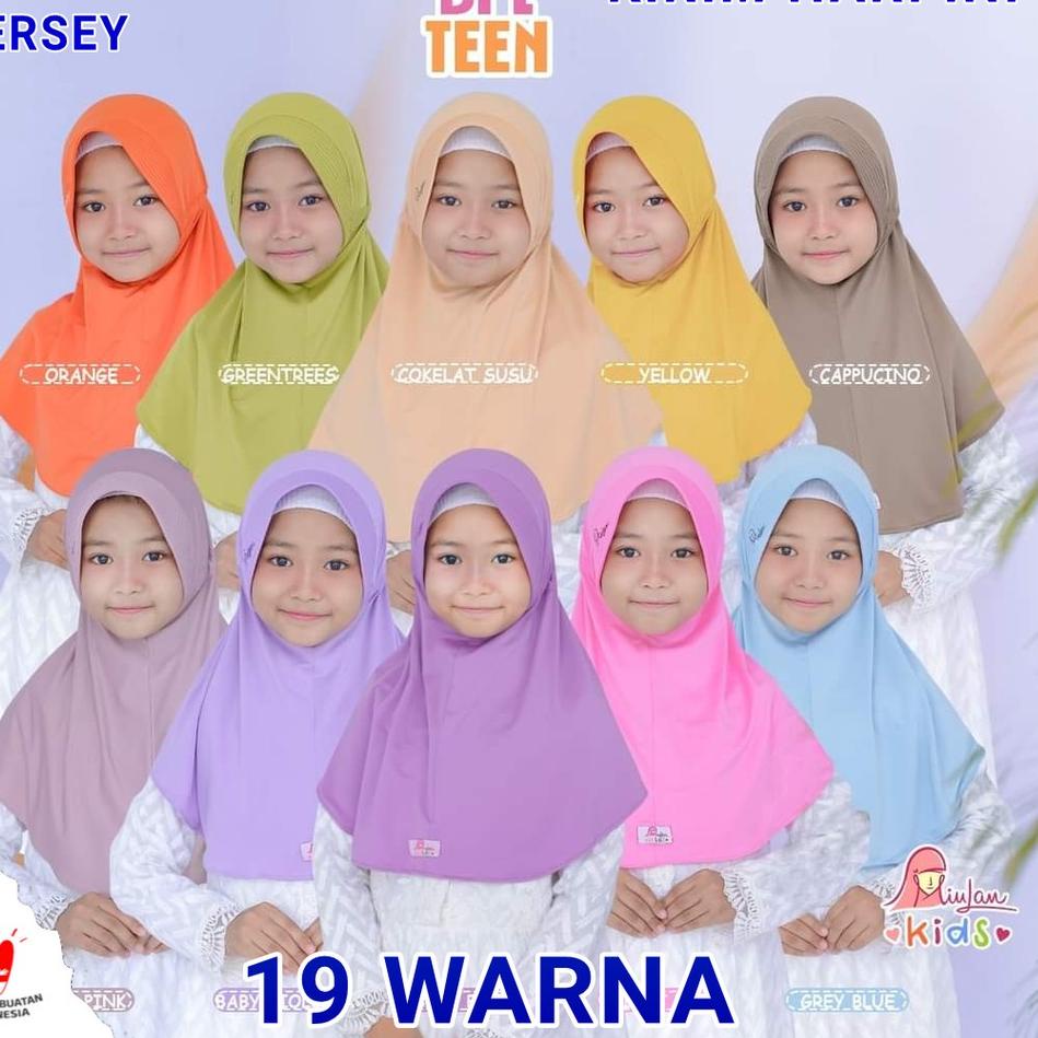 Terlaku... 1 MIULAN BPL T TEN usia 7-9 tahun/bergo INSTAN SERUT jilbab anak kwalitas premium/JAHITAN