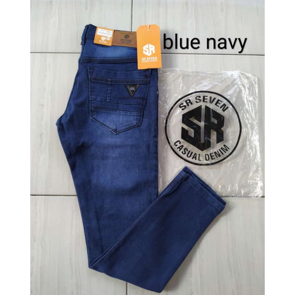 [ COD ] Celana Panjang Pria Jeans Slimfit Melar Size 27-38 Bahan Jeans Premium / Celana Jeans Pria