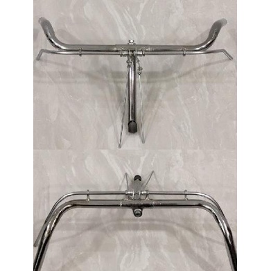STANG SEPEDA ONTHEL 26 28 STIR SEPEDA ONTHEL ONTEL HANDLE BAR CROOM