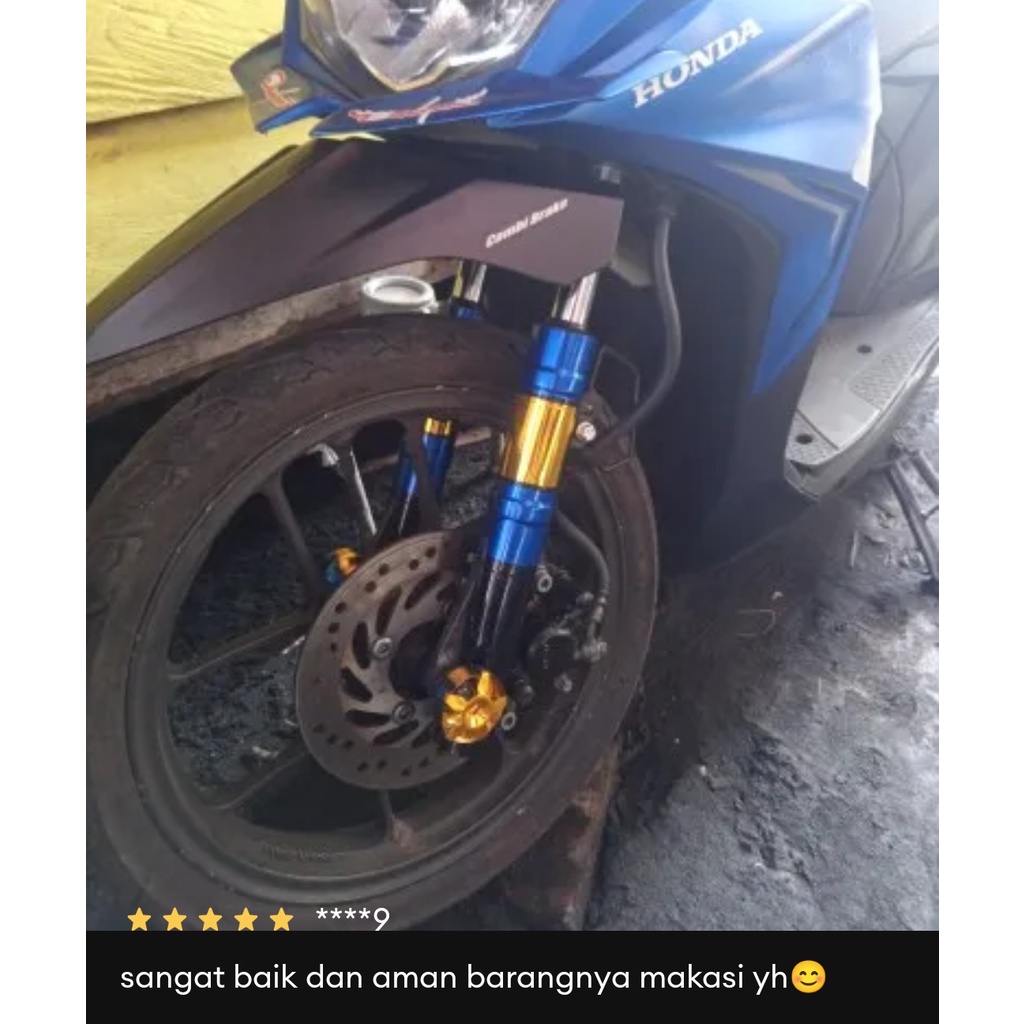 COVER SHOCK DEPAN / COVER SHOK / PELINDUNG SHOCK /SARUNG SHOCK / TABUNG SHOCK MOTOR HONDA BEAT VARIO SCOOPY GENIO