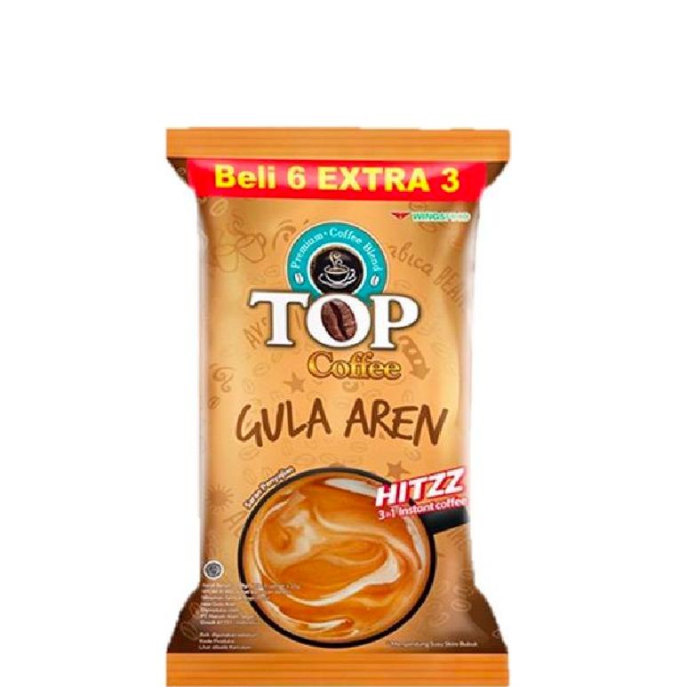 

opc23 Top Coffee Kopi Instan Gula Aren Pouch 9 x 22 gr .,.,.,.,