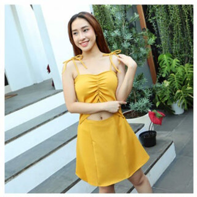 Baju Pesta Wanita Party Dress SP4 17710 Bahan Vaganza Stretch Pressbody Ketat / Tanktop Dress Sexy F