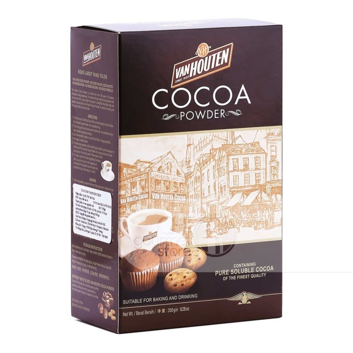 

Coklat Bubuk Cocoa Van Houten Vanhouten 180gr