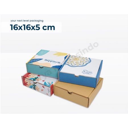 

16x16x5 LS Kardus/Box/Karton/Polos/hampers/eid Mubarak