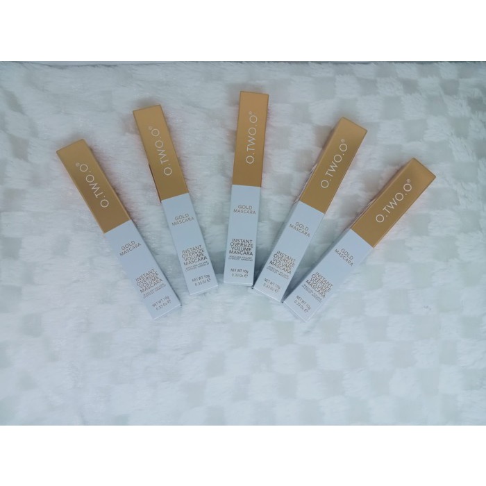 O.TWO.O Gold Mascara Waterproof Long Lasting Curling Eyelash