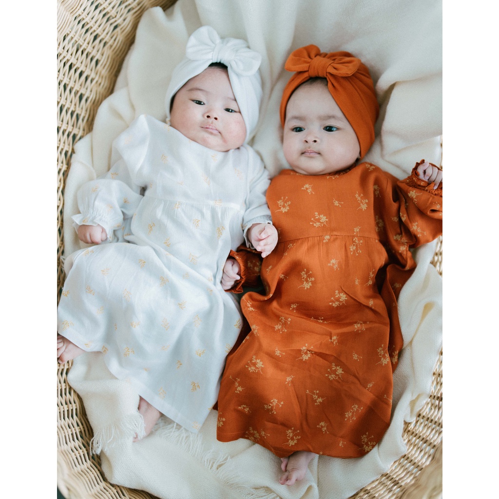 BOHOPANNA - RAYA COLLECTION - MALIKA BABY SET BABY GAMIS- Setelan Bayi