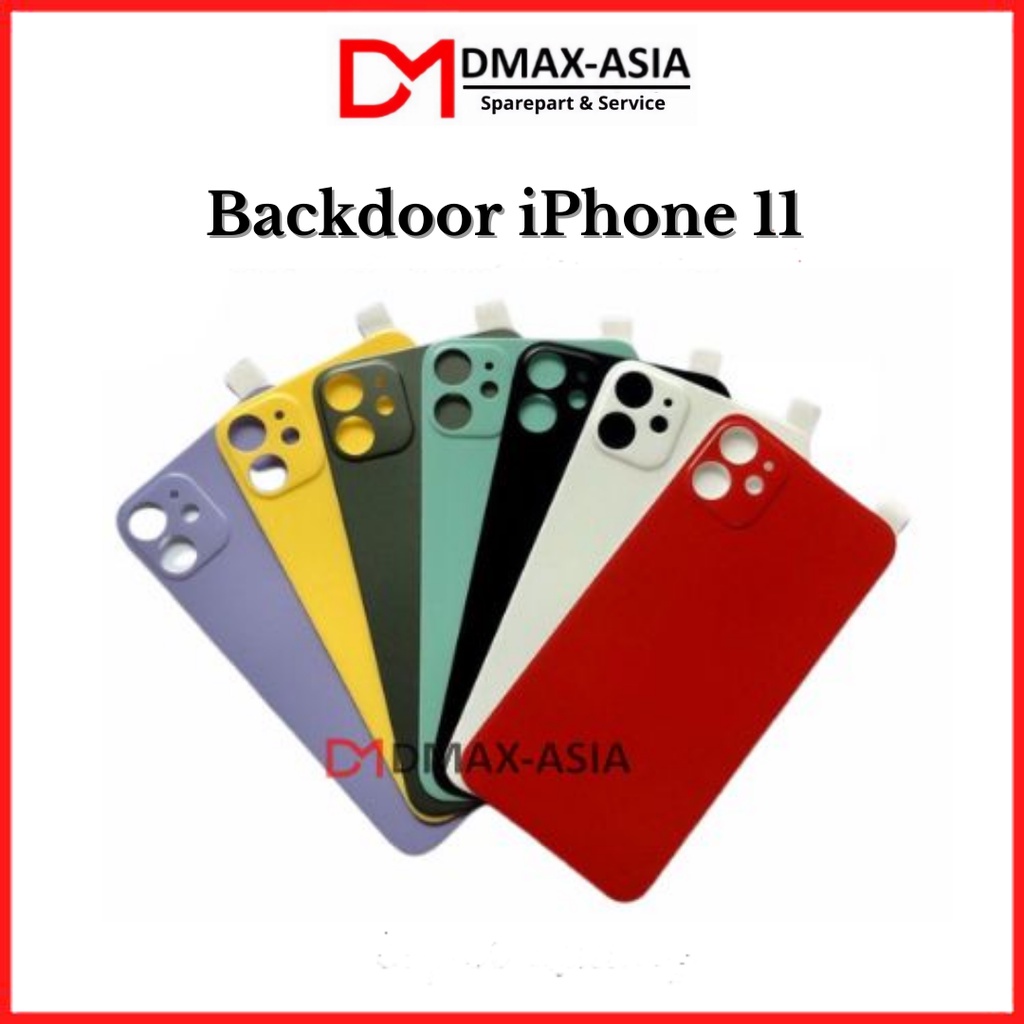BACKDOOR / BACKGLASS TUTUP BELAKANG IPHONE 11 ORIGINAL