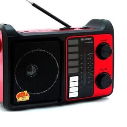 ✈ Radio Asatron R-1028 USB AM FM Portable Radio Model Klasik Berkualitas ➭