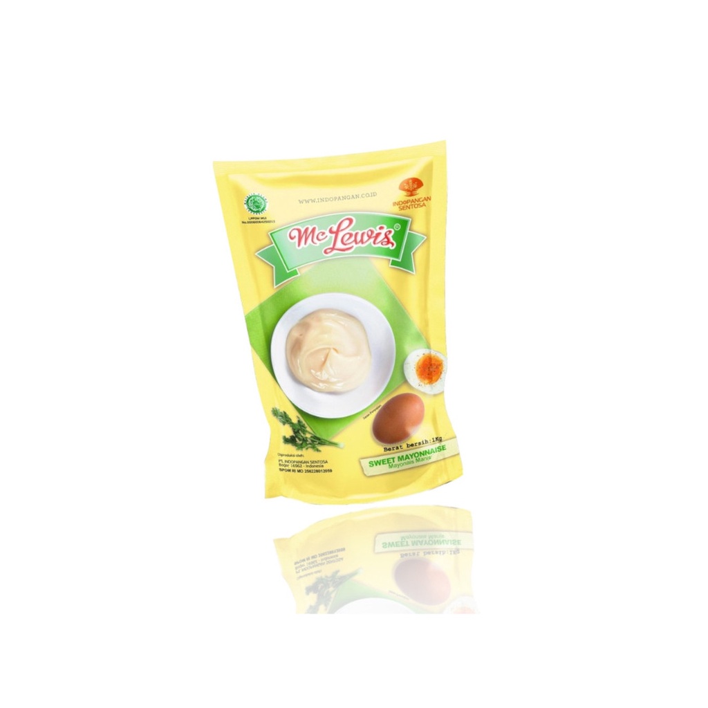 Mc Lewis Sweet Mayonnaise 1 Kg / Mayonaise Mclewis Mayonais Manis