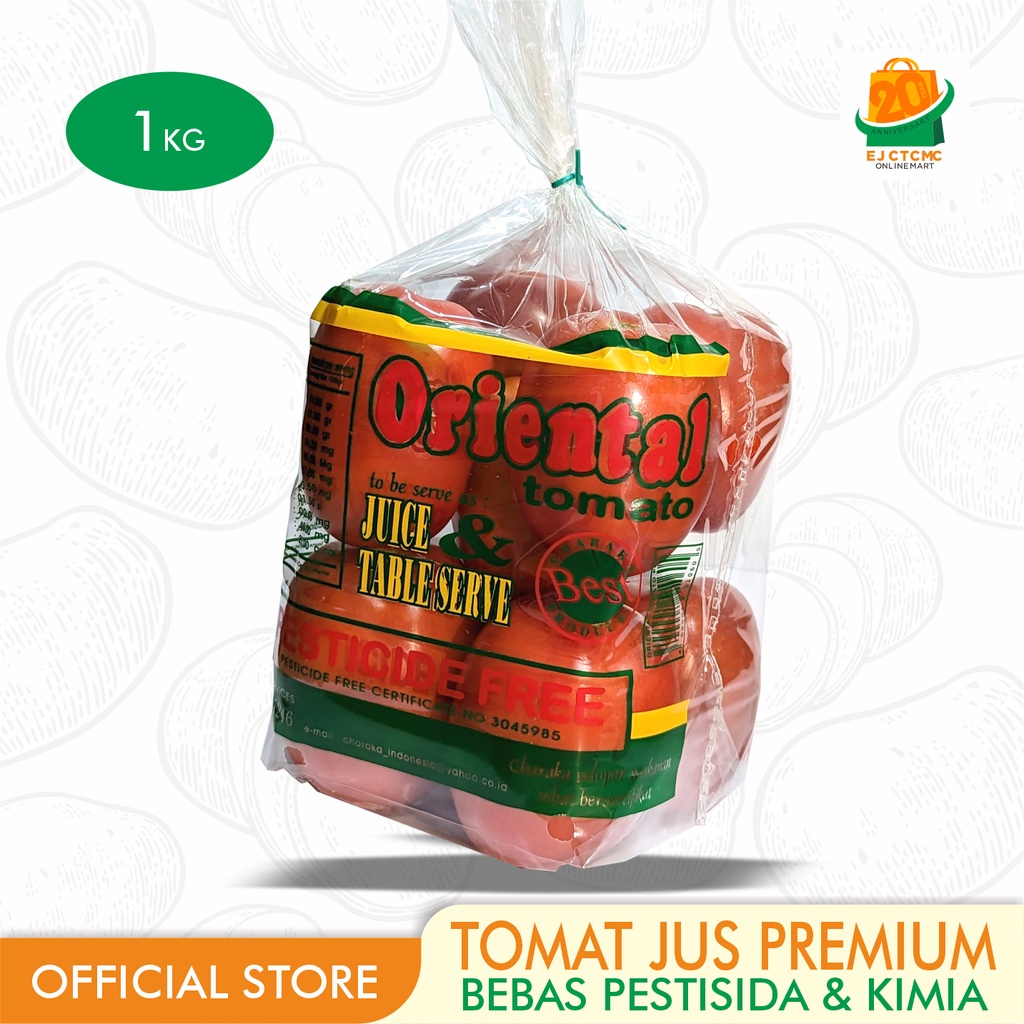 

Oriental Tomato - Tomat Jus Premium Bebas Pestisida