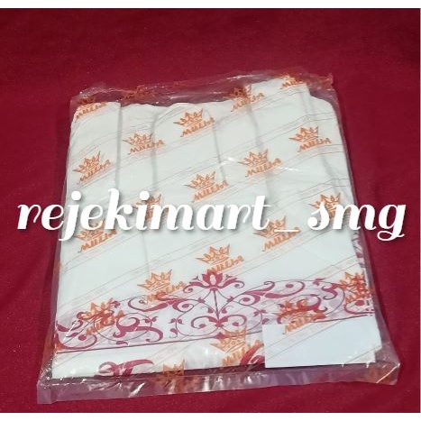 

TERLARISS!!! Kantong Plastik Dus Merk Mulia untuk uk.dus (18x18)Isi 50 lembar
